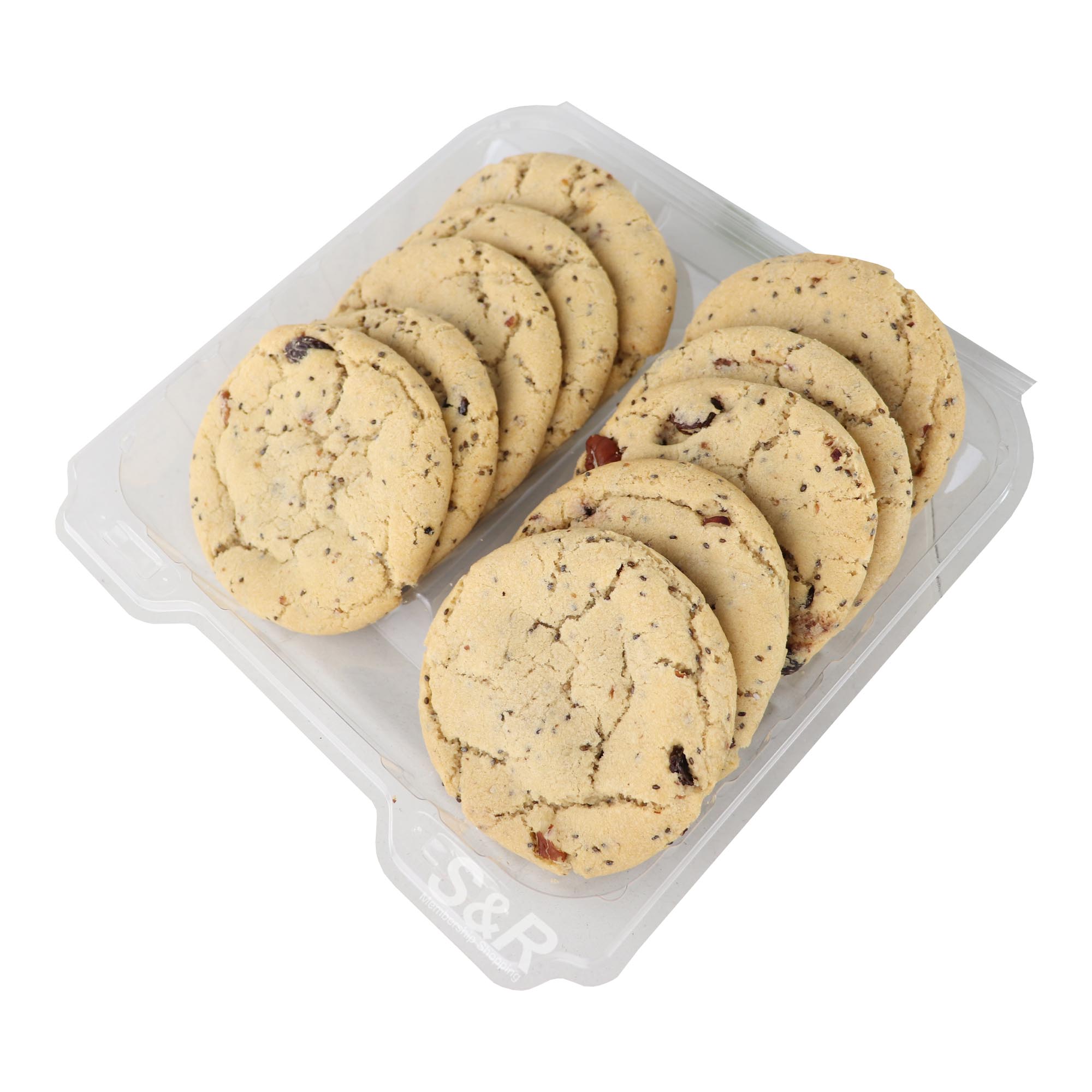 S&R Vegan Chia Pecan Cookies 10pcs S&R Vegan Chia Pecan Cookies 10pcs